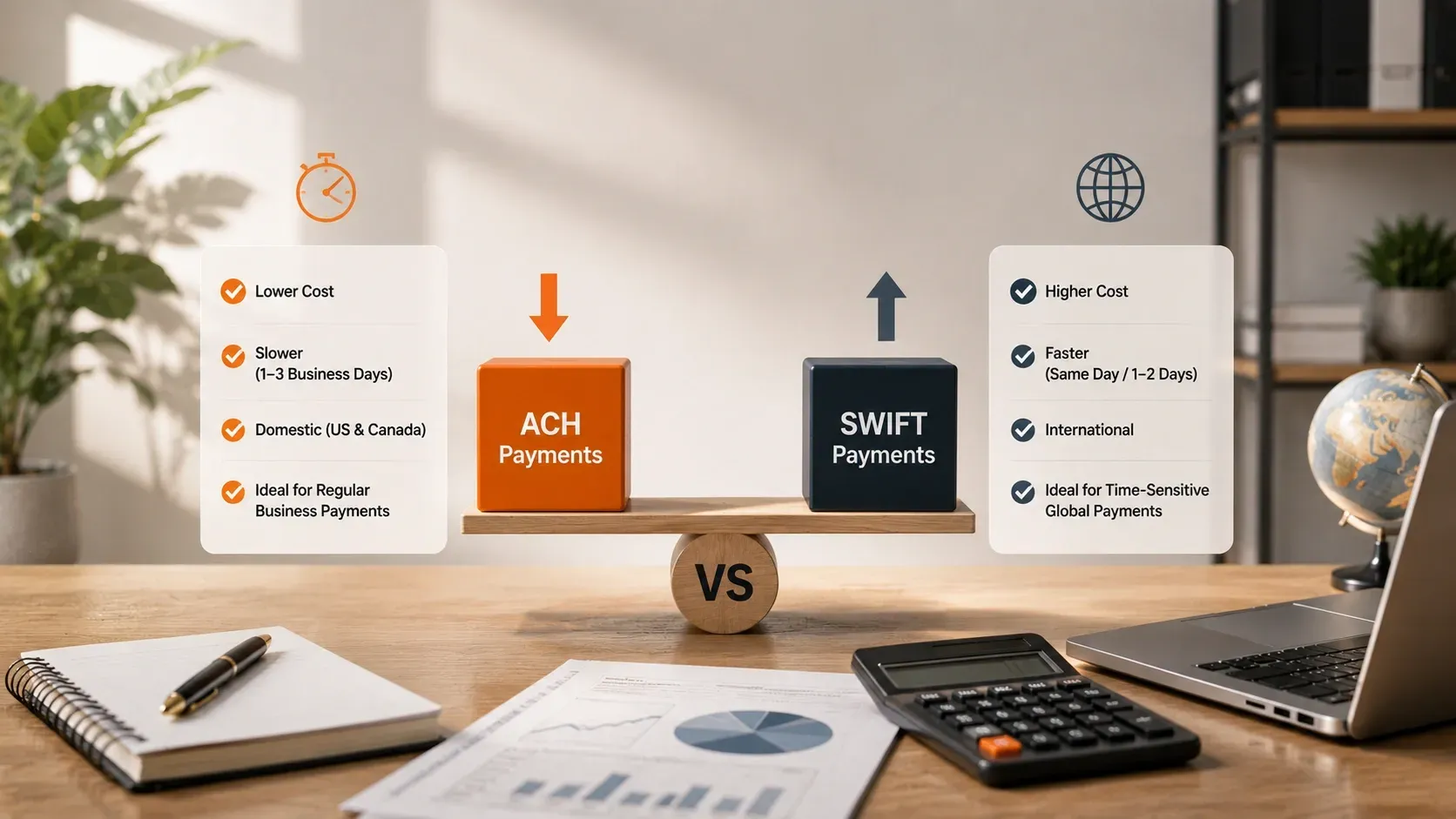 Modern digital banking workspace showcasing business finance tools, FX risk management, global payments, invoicing, and support for Canadian businesses.