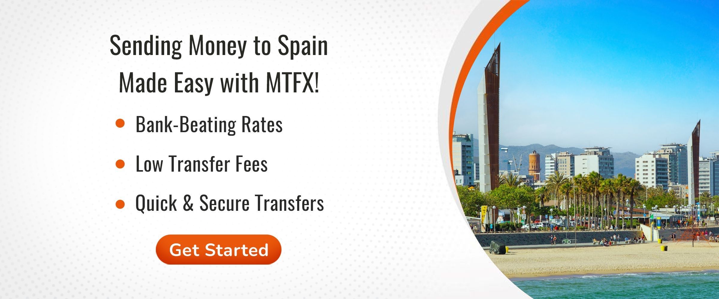 Send Money to Spain from Canada