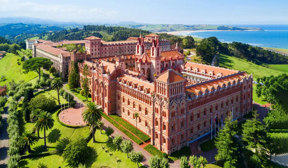 Aerial View of Comillas Pontifical University