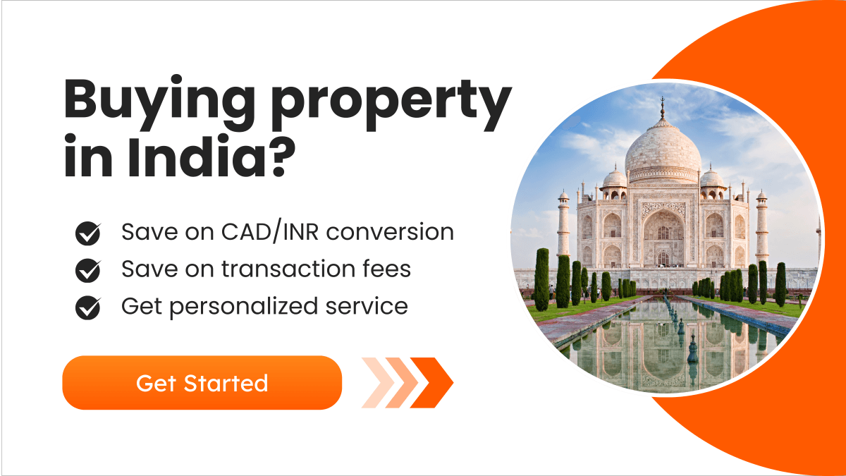 CTA Visual featuring a frontview of Taj Mahal in Aagrah, India.