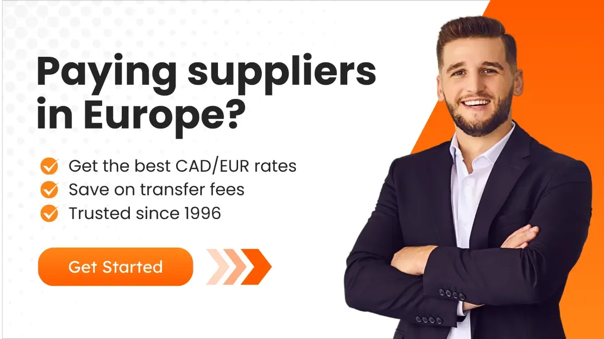 CTA Visual featuring a young smiling businessman in a jacket with his arms crossed.