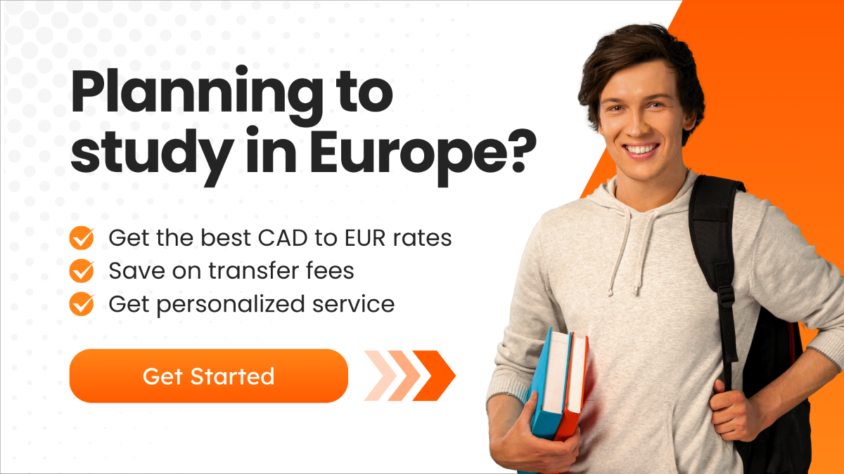 CTA Visual featuring an image of a smiling male student with books in one hand and a backpack on the shoulder.