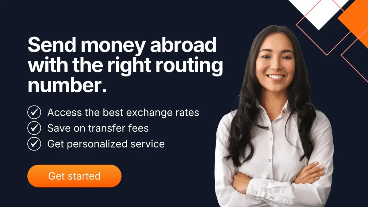 Send money abroad easily with the correct routing number access better exchange rates save on transfer fees and enjoy personalized service with MTFX
