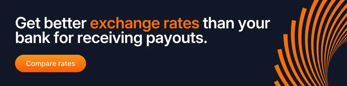 Get better exchange rates than banks for receiving international payouts with MTFX global payment solutions.