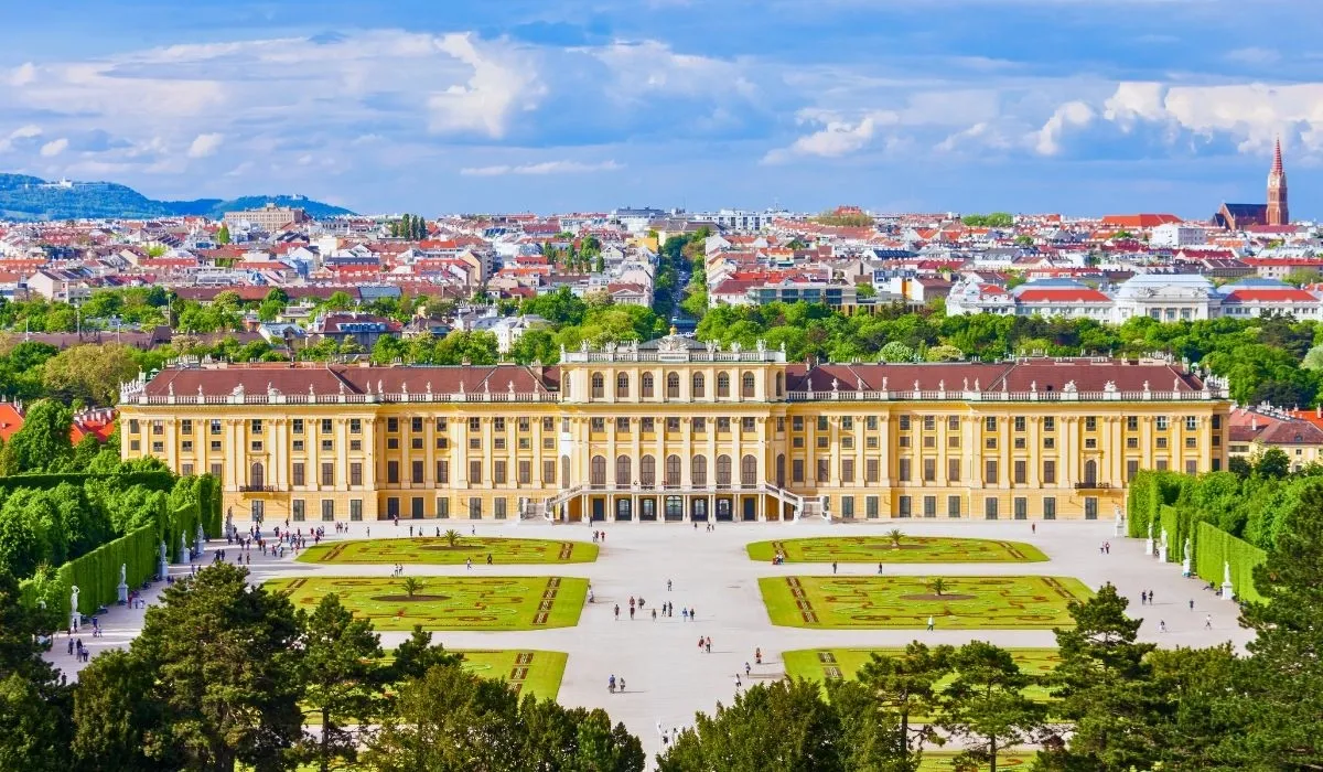 The grand Schönbrunn Palace stands at the centre of Vienna, a leading academic destination for Canadian students. Manage tuition fees and living expenses with competitive foreign exchange services.