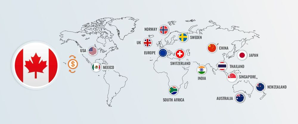 where to exchange dollars to canadian