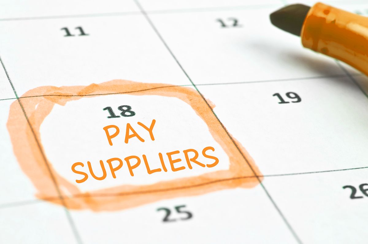 Pay International Supplier On Time